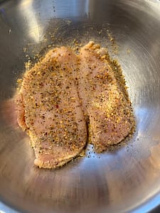 Seasoned chicken breast
